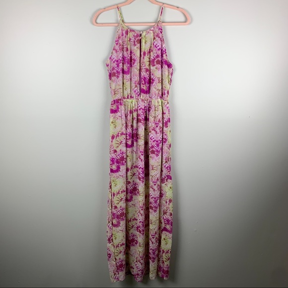 Umgee Floral Sleeveless Maxi Dress Size Small - Picture 5 of 6